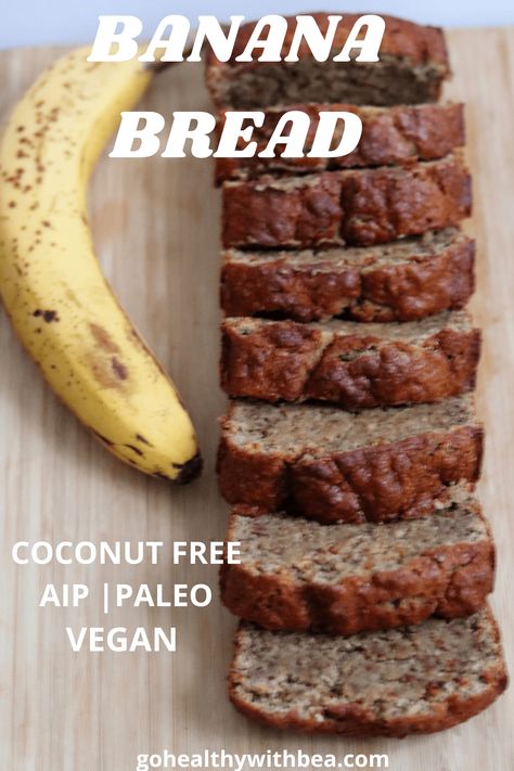 Autoimmune Diet Recipes, Aip Baking, Aip Diet Recipes, Aip Snack, Aip Breakfast, Autoimmune Recipes, Autoimmune Paleo Recipes, Paleo Banana Bread, Aip Paleo Recipes