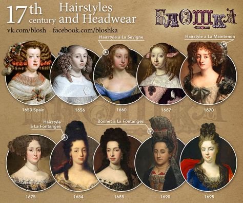 17th Century Hairstyles, Women Pirates, 1600 Fashion, 18th Century Hair, 17th Century Clothing, Istoria Modei, Historical Hairstyles, Historical Sewing, 17th Century Fashion