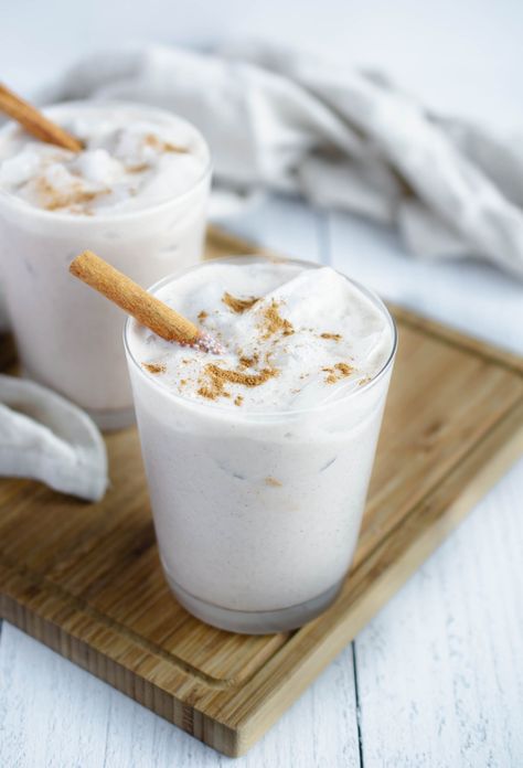 Vegan Keto Horchata With Almond Milk Keto Horchata, Dairy Free Horchata, Keto Dairy Free, Almond Milk Recipe, Keto Dairy, Horchata Recipe, Almond Milk Recipes, Homemade Vanilla Extract, Dairy Free Alternatives