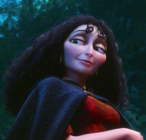 Gothel Mother Gothel Aesthetic, 1950s Disney, Animated Villains, Tangled Mother Gothel, Mother Gothel, Tangled 2010, Evil Villains, Disney Villain, The Zodiac Signs