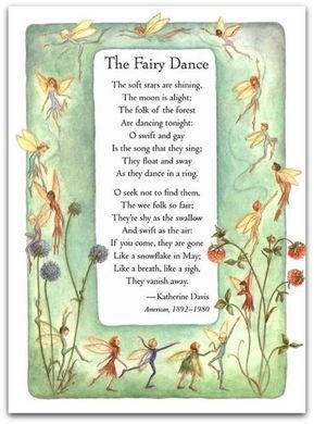 Fairy Poems, Daily Poems, Fairy Quotes, Fairy Dance, Childrens Poems, Raindrops And Roses, Fairies Dancing, Faeries Gardens, Fairy Pictures