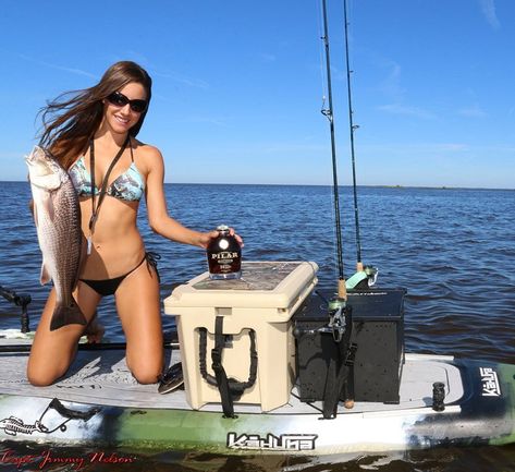 Luiza 🎣 on Instagram: “One cast one red! Love fishing off of my kahuna 💖 @captjimmynelson @kakukayak @papaspilar @grizzlycoolers #fishingwithluiza #livesalty…” Red Love, Fishing Women, Fishing, It Cast, Fish, Red, On Instagram, Instagram