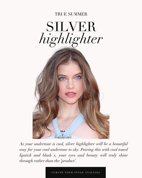 Our True Summer makeup guide is here with the beautiful Barbara Palvin 🤍 . #coloranalysis #colouranalysis #coloranalyst #barbarapalvin #summerpalette #truesummer True Summer Makeup, Makeup Color Palette, Flattering Makeup, Color Analysis Summer, Summer Skin Tone, Cool Summer Palette, Seasonal Makeup, Soft Summer Color Palette, Dark Summer