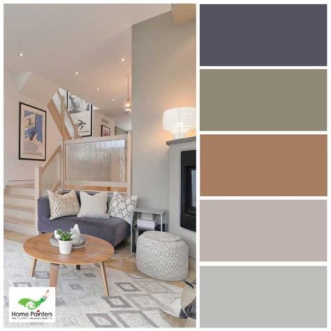 2021 Interior Paint Colour Trends | Home Painters Toronto Modern Living Room Colors, Living Room Colour Schemes, Color Palette Living Room, Living Room Wall Color, Room Wall Colors, Living Room Themes, House Interior Living Room, Interior Color Schemes, Living Room Decor Colors