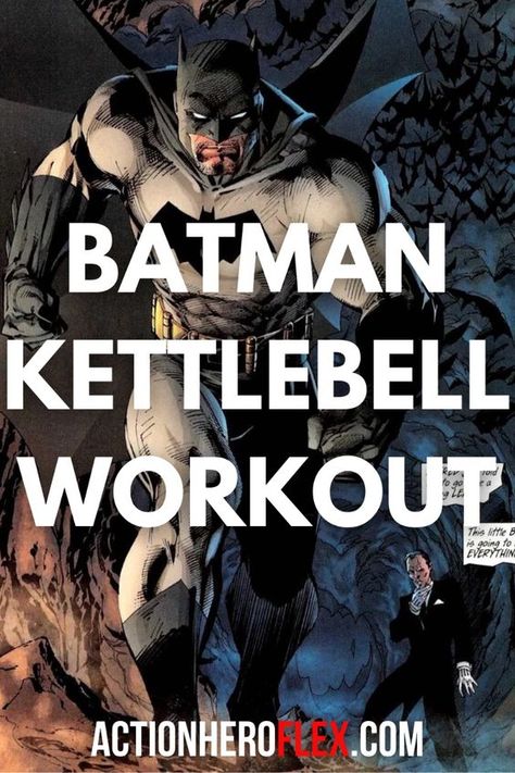 Workout like Batman in Real Life with Kettlebells! Ab Kettlebell Workout, Kettlebell Workout For Men, Superhero Workouts, Crossfit Workout Program, Kettlebell Circuit Workout, Kettle Bell Workout Men, Training Program Workout Routines, Batman Workout, Kettlebell Program