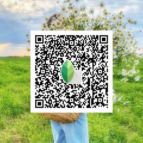 Click through to our blog post to check out more Snapseed QR codes! #snapseed #qrcode #preset #filter #photo #editing #bright #vibrant #aesthetic