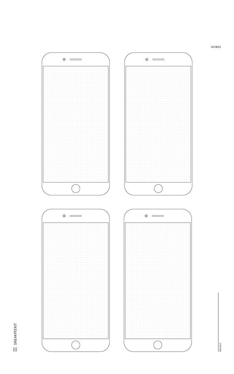 Printable Wireframe Templates Wireframe Template, Wireframe, A4 Paper, Visual Communication, App Design, Website Design, Communication, Logo Design, Dots