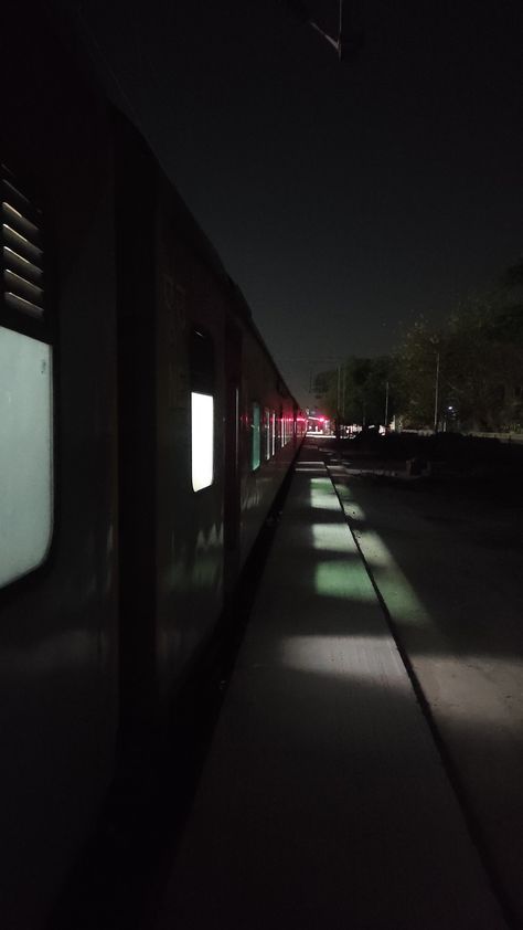 By Devansh Jaiswal Night Train Aesthetic, Bike Riding Aesthetic, Garba Dance Video, Train Aesthetic, Space Art Gallery, Instagram Design Creative, Train Video, Healthcare Architecture, Sky Photography Nature