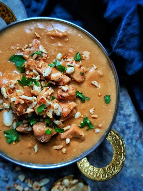 Slow-cooker Thai peanut chicken Chicken Satay Soup, Slow Cooker Peanut Butter Chicken, Slow Cooker Thai Peanut Chicken, Slow Cooker Satay Chicken, Slow Cooker Chicken Satay, Slow Cooker Peanut Chicken, Crockpot Shredded Chicken Tacos, Peanut Chicken Recipe, Comfort Eating