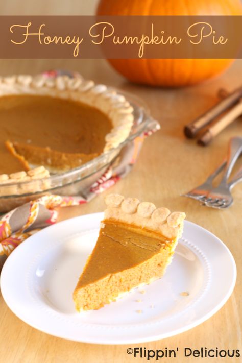 Honey Pumpkin Pie, Gluten Free Pumpkin Recipes, Gluten Free Thanksgiving Recipes, Gluten Free Pumpkin Pie, Gluten Free Thanksgiving, Gluten Free Pie, Best Gluten Free Recipes, Gf Desserts, Allergy Free Recipes