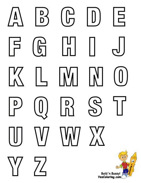 Letter Stencils To Print, Alphabet Letters To Print, Letter Stencils Printables, Alphabet Letter Templates, Alphabet Writing Practice, Print Alphabet, Alphabet Chart, Alphabet Templates, Alphabet Pictures