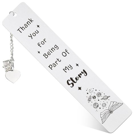 PRICES MAY VARY. 📖 Mothers Day Gifts for Women Men: Each bookmark features exquisite typography, with motivational quotes and beautiful blessings printed on them. These inspiring bookmarks serve as uplifting gifts, encouraging you every time you open a book 💫 Thank You Bookmark Gift for Sister Bestie: Featuring an elegant design with a chain attachment, our cute bookmarks add a touch of sophistication to your reading experience. The chain ensures easy retrieval and adds a stylish accent to you Inspiring Bookmarks, Best Friend Book, Friends Book, Caption For Friends, Uplifting Gifts, Friend Book, Leaving Gifts, Cute Bookmarks, Book Markers