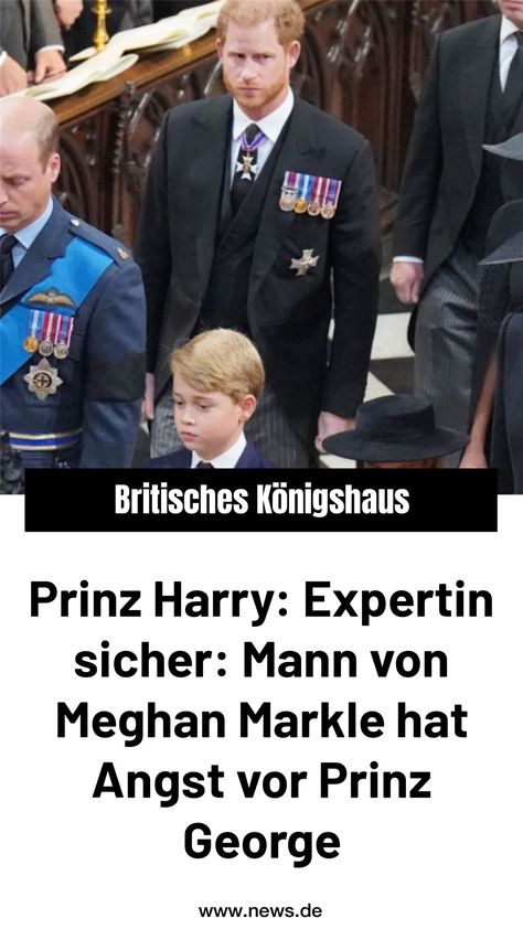 Kaum ist Prinz Harry nach den Trauerfeierlichkeiten für seine verstorbene Großmutter Queen Elizabeth II. nach Los Angeles zurückgekehrt, werden neue Anschuldigungen gegen ihn laut. Angeblich habe er Angst vor Prinz George. Prinz George, Prinz William, Prinz Harry, Queen Elizabeth Ii, Elizabeth Ii, Meghan Markle, Queen Elizabeth, Angeles, Queen