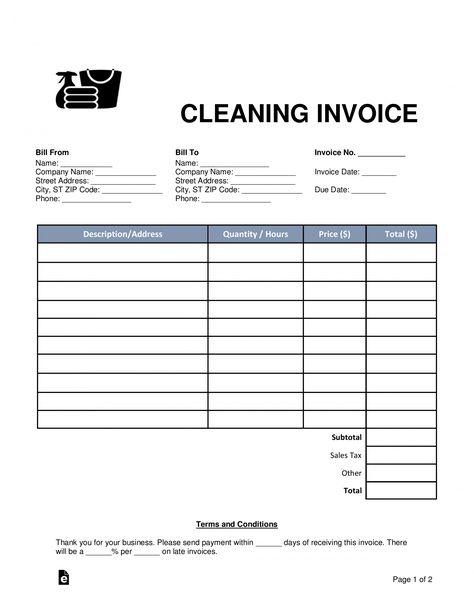 free cleaning housekeeping invoice template  word  pdf house cleaning receipt template pdf Cleaning Invoice, Nanny Contract Template, Free Printable Cleaning, Invoice Example, Invoice Template Word, Bill Template, Service Quotes, Receipt Template, Quote Template