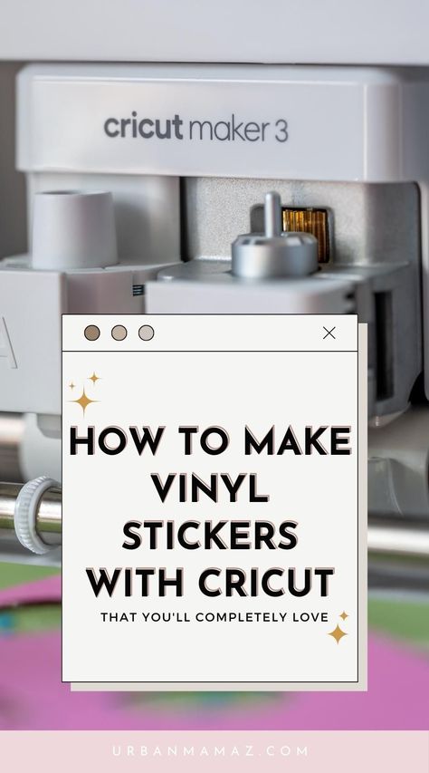 Learn how to make custom vinyl stickers with Cricut! This tutorial is perfect for beginners and will show you how to create your own unique stickers for your home, car, or other projects. #Cricut #vinyl . #Cricut_Stickers_Vinyl #How_To_Make_Stickers_With_Cricut #Stickers_With_Cricut #Adhesive_Vinyl_Projects How To Make Vinyl Decals With Cricut, How To Make Vinyl Stickers With Cricut, Cricut Stickers Vinyl, Stickers On Cricut Machine, How To Make Stickers With Cricut, Making Stickers With Cricut, Cricut Vinyl Stickers, Cricut Vs Silhouette, Cricut Apps