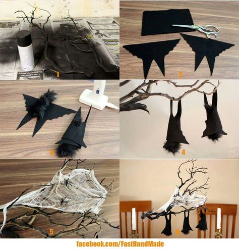 Cute Halloween Decorations, Boho Halloween, Easy Halloween Decorations, Adornos Halloween, Dekor Diy, Halloween Tree, Fall Halloween Crafts, Halloween Contest, Theme Halloween