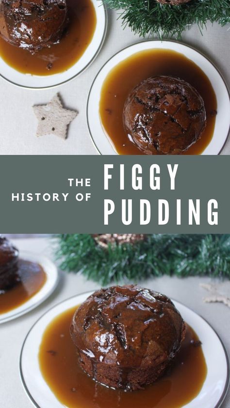 history of figgy pudding recipe Traditional Christmas Pudding Recipe, Figgy Pudding Recipe, Pudding Recipes Homemade, Christmas Pudding Recipes, People Singing, British Cooking, Figgy Pudding, Homemade Pudding, The Food Network