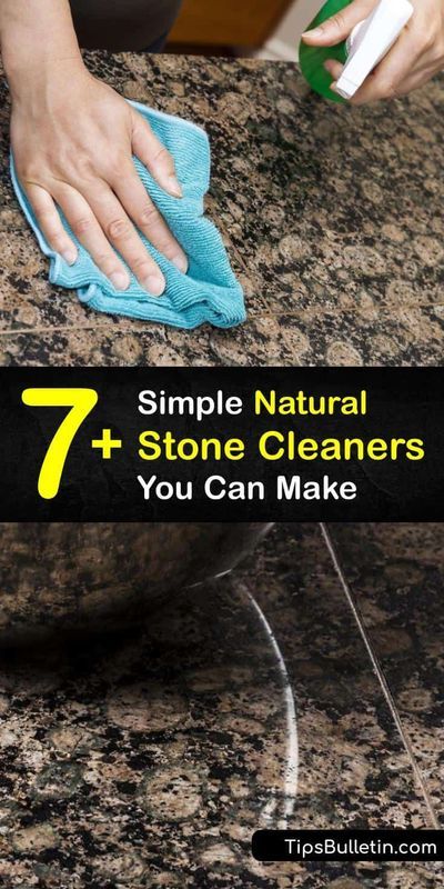 Stone Shower Floor, How To Clean Stone, Diy Floor Cleaner, Grout Stain, Natural Stone Counter, Diy Household Cleaners, Cleaning Stone, Stone Floors, Natural Stone Countertops