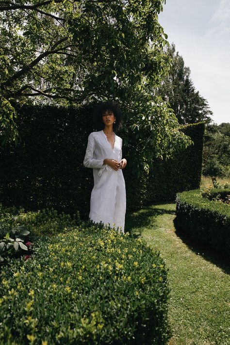 Garden Fashion Editorial, Fashion Editorial Nature, Nature Editorial, City Fashion Photography, Garden Shoot, Paris Garden, Garden Estate, Luxury Garden, Female Empowerment