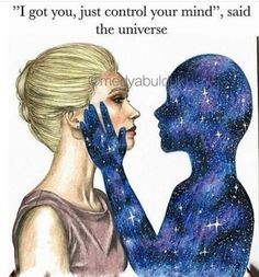 I GOT you, just CONTROL your MIND, said The Universe. Yoga Kundalini, Yoga Iyengar, Empath, Infj, I Got You, Spiritual Awakening, The Words, Spiritual Quotes, Positive Thinking