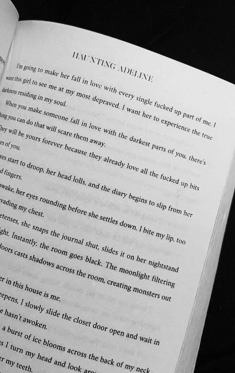 Haunting Adeline Chapter 16, Hunting Adaline, Haunting Adeline Book, Books And Pens Photography, Hunting Adeline, Zade Meadows, Book Dedication, Haunting Adeline, Romance Quotes