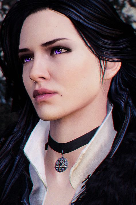 Yennefer of Vengerberg... awful personality bud she's a true beauty Yennefer Of Vengerberg Game, Yennefer Eyes, Yennefer Of Vengerberg Witcher 3, Witcher 3 Yennefer, Yennefer Witcher, Yennefer Cosplay, Magic Realms, Witcher Series, The Witcher Game