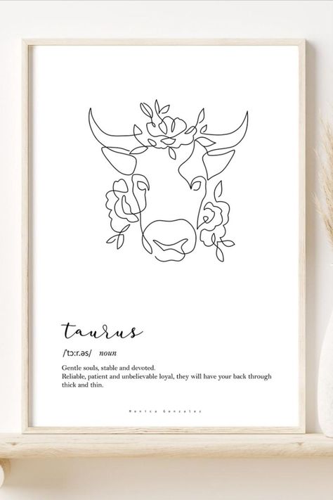 Taurus traits zodiac line art printable. Taurus dictionary definition.

Click the image to view it in my Etsy shop! Taurus Line Art, Taurus Gift Ideas, Taurus Drawing, Astrology Art Print, Taurus Art, Taurus Traits, Father In Law Gifts, Wedding Gifts For Parents, All Zodiac Signs