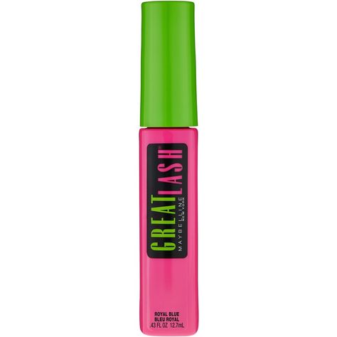 Maybeline Mascara, Maybelline Great Lash Mascara, Great Lash Mascara, Maybelline Great Lash, Best Drugstore Mascara, Drugstore Mascara, Maybelline Mascara, Blue Mascara, Big Lashes