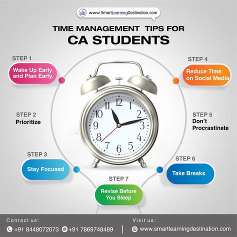 ✅Time Management Tips for CA Aspirants👌
👉"Time is a valuable resource, use it wisely to achieve success in your CA journey."

👉👉Get Pendrive Lectures for CA, CS, and CMA at Smart Learning Destination.

👉👉 Lowest Price Guaranteed. 👌
👉👉 Call us now - 7697044955 and 7277278811.
👉👉 Visit -www.smartlearningdestination.com

#CAFinal #CAFoundation #CAInter #CAexam #CAstudents #CAinsights #CMAcareer #CSworld #CAmentorship #CSexam #CMAexam #CSstudents Ca Study Tips, Ca Student Wallpaper, Accountant Wallpaper, Charted Accountant Wallpaper, Ca Aspirants, Charted Accountant, Commerce Notes, Law Study, Study Hard Quotes