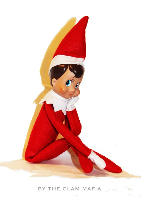 Elf on the Shelf - Portrait #3 by The Glam Mafia Elf On The Shelf Portrait, Elf On The Shelf Drawing On Pictures, Elf On The Shelf Cartoon, Elf On The Shelf Pictures, Elf Pictures, Christmas Windows, Duo Halloween Costumes, Plains Background, Elf On A Shelf