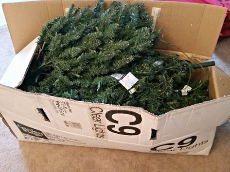 Christmas Tree Storage Ideas, Artifical Christmas Tree, Christmas Tree Storage Box, Fancy Tree, Tree Stem, Christmas Tree Storage Bag, Fake Christmas Trees, Frosted Tree, Christmas Tree Storage