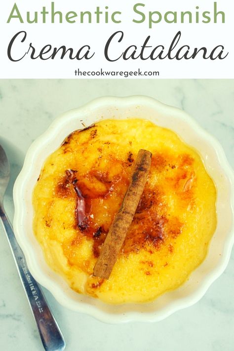 Crema Catalana Recipe, Spanish Chicken Stew, Geek Recipes, Spanish Dessert Recipes, Spanish Dessert, Easy Spanish Recipes, Traditional Spanish Recipes, Spanish Desserts, Spanish Chicken