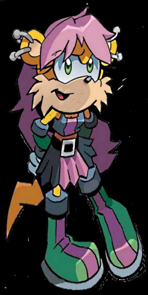 Mina Mongoose, Sonic Franchise, Black Headband, Archie Comics, Sonic Art, Justice League, Character Drawing, Green Eyes, Sonic