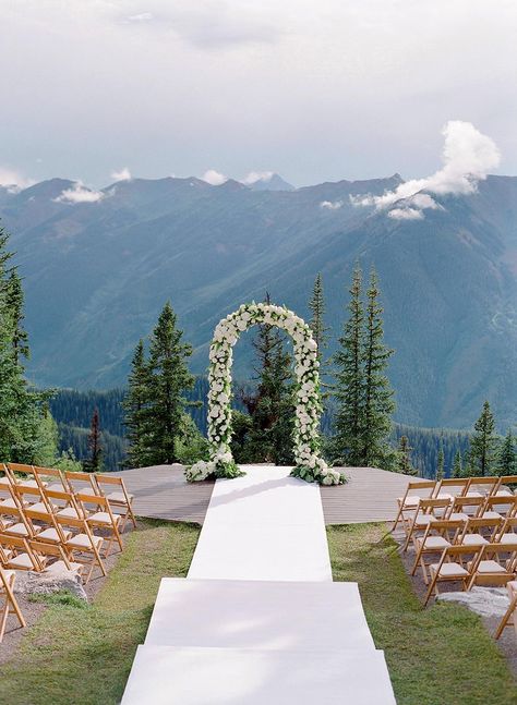 Jose Villa Photography, Aspen Mountain, Wedding Arch Rustic, Modern Wedding Venue, Aspen Wedding, Mountain Wedding Venues, Ballroom Wedding, Rustic Boho, Mod Wedding