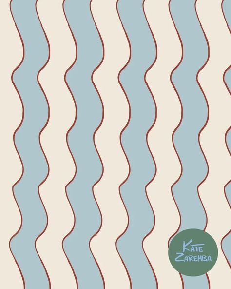 Wiggle Wallpaper graphicdesignland #howtodesignalogo All Over Print Design Patterns, Stripe Color Combinations, Strip Pattern Design, Holly Wallpaper, Summer Pattern Design, Textile Design Pattern, Pattern Combinations, European Pattern, Stripes Pattern Design