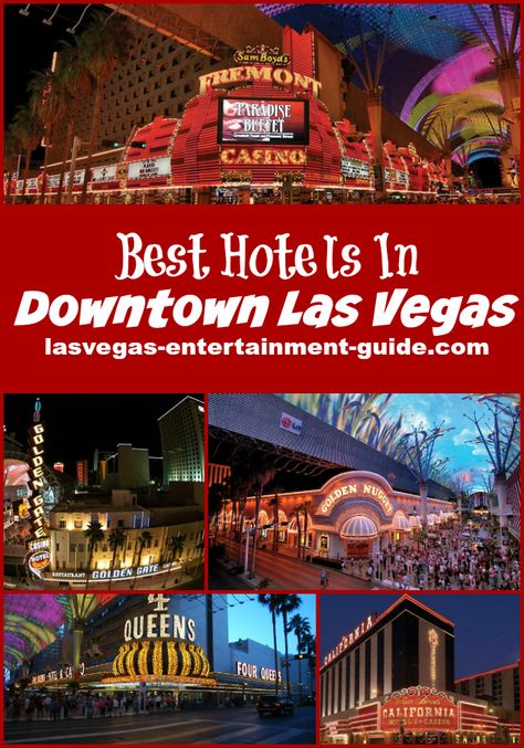 The best downtown Las Vegas hotels with casino near Fremont Street Experience: Golden Nugget,Four Queens, Golden Gate, Fremont, California Downtown Grand Hotel Las Vegas, Freemont Street Las Vegas, Golden Nugget Las Vegas, Fremont Street Las Vegas, Freemont Street, Fremont California, Fremont Street Experience, Vegas Hotels, Vegas Travel