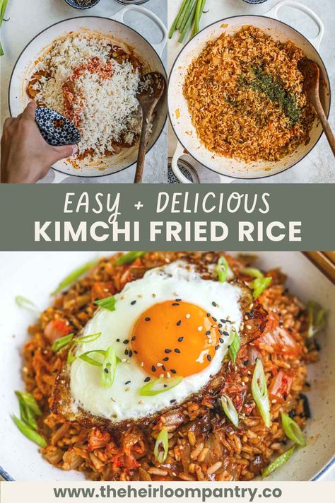 Easy Kimchi, Dinner Rice, Sourdough French Toast, Bacon Steak, Steak Shrimp, Scrambled Eggs With Cheese, Kimchi Fried Rice, Lemon Bread, Breakfast Hash