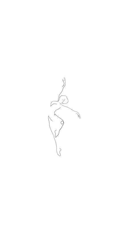 Check more at https://ideatatto.com/minimalistic/2073/ Small Dancer Tattoo Ideas, Minimalist Dance Tattoo, Dance Related Tattoos, Dancer Tattoo Ideas, Dance Tattoo Ideas, Dancer Tattoos, Dance Art Drawing, Dance Tattoos, Ballet Tattoo