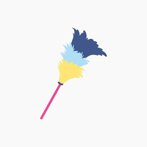 Feather Duster, Psd Icon, Cartoon Images, Vector Photo, Premium Vector, Graphic Resources, Vector Illustration, Photo And Video