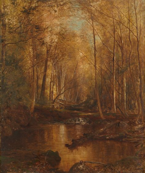 Autumn in the Catskills : Jervis McEntee (American, 1828-1891) : Free Download, Borrow, and Streaming : Internet Archive The Catskills, Cleveland Museum Of Art, Vintage Fall, Vintage Landscape, Autumn Landscape, Fine Arts Posters, Art Vintage, Art Reproductions, Vintage Prints