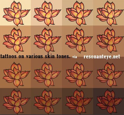 Cold Skin Tone, Tonal Value, Pale People, Tattoo Techniques, Elements Tattoo, Warm Skin Tone, Piece Of Advice, Tattoo Aftercare, Medium Skin Tone