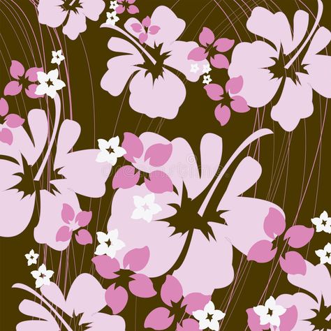 Pink and brown hibiscus royalty free illustration Brown And Pink 2000s, Brown And Pink Aesthetic Y2k, Pink And Brown Widgets, Pink And Brown Pfp, Brown And Pink Widget, Brown And Pink Icons, Brown And Pink Background, Pink Brown Background, Brown And Pink Wallpaper