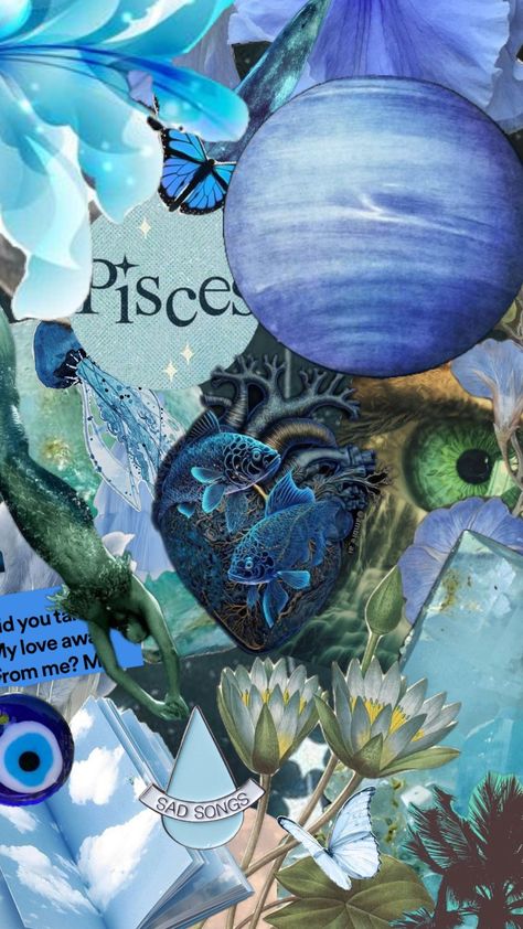 @ccm220534 #pisces #piscesaesthetic #blue ♓️🐟 Annelise Core, Pisces Rising Aesthetic, Pisces + Core + Aesthetic, Rising Aesthetic, Pisces Aesthetic, Pisces Rising, + Core + Aesthetic, Saddest Songs, Pretty Wallpapers