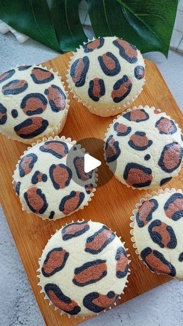 Cheetah Cupcakes, Leopard Print Cupcakes, Leopard Cupcakes, Cheetah Print Cakes, Chiffon Cupcakes, Leopard Cake, Leopard Print Cake, Leopard Party, Shein Outfits