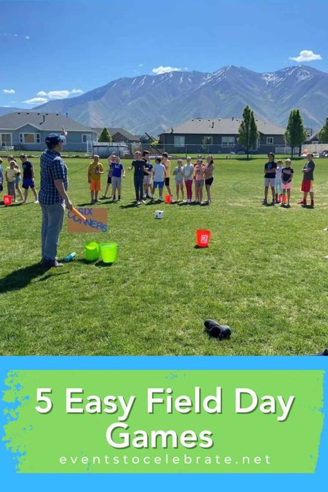 I've helped with Field day the last few years. Here are the games we play with our kids and how we organize the event! Teacher Appreciation Door Ideas, Track And Field Games, Sports Day Games, Relay Games For Kids, Relay Race Games, Harry Potter Door, Teacher Appreciation Door, Field Day Activities, Olympic Games For Kids