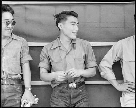 Revealing photographs of life at Manzanar in the 1940s, America's internment camp for Japanese Americans | Creative Boom Vintage Outfits Men, Workwear Vintage, Classic Hot Rod, Japanese American, Sacramento California, Photo Of The Day, Outfit Inspo Fall, University Of California, Sacramento