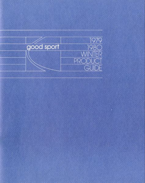 Good Sport catalog | 1979 - 1980 | #archive #moodboard #aesthetic #ephemera #70s #80s 70 Graphic Design, 70s Inspired Branding, 80s Branding, Sport Design Graphic, Blue Moodboard Aesthetic, Archive Moodboard, Coaching Branding, Archive Aesthetic, Simple Poster Design