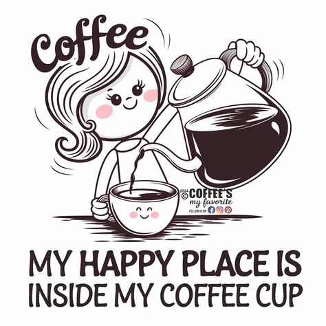 #coffeesmyfavorite Happy Coffee Quotes, Friday Coffee Quotes, Cafe Quotes, Coffee Pics, Funny Good Morning Messages, Happy Easter Pictures, Coffee Lover Humor, Friday Coffee, To Go Coffee Cups