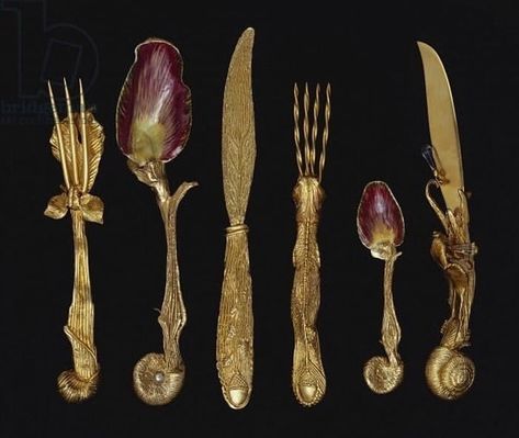 Salvador Dali cutlery set design from 1957 Pierre Chareau, Cutlery Design, Vintage Cutlery, Salvador Dali, Cutlery Set, Dali, Set Design, Spoons, Flatware