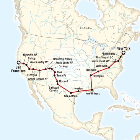 Coast To Coast Road Trip, Drive Across America, Road Trip Map, Cross Country Trip, Cross Country Road Trip, Road Trip Routes, American Road, Us Road Trip, American Road Trip